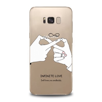 Husa Samsung Galaxy S8 Silicon Premium INFINITE LOVE